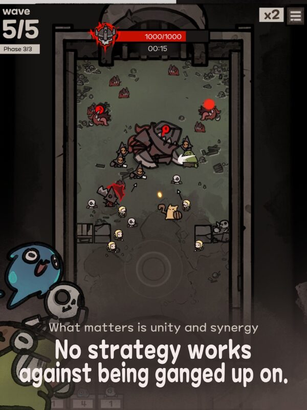 Hra na mobil UnderGuild: Offense