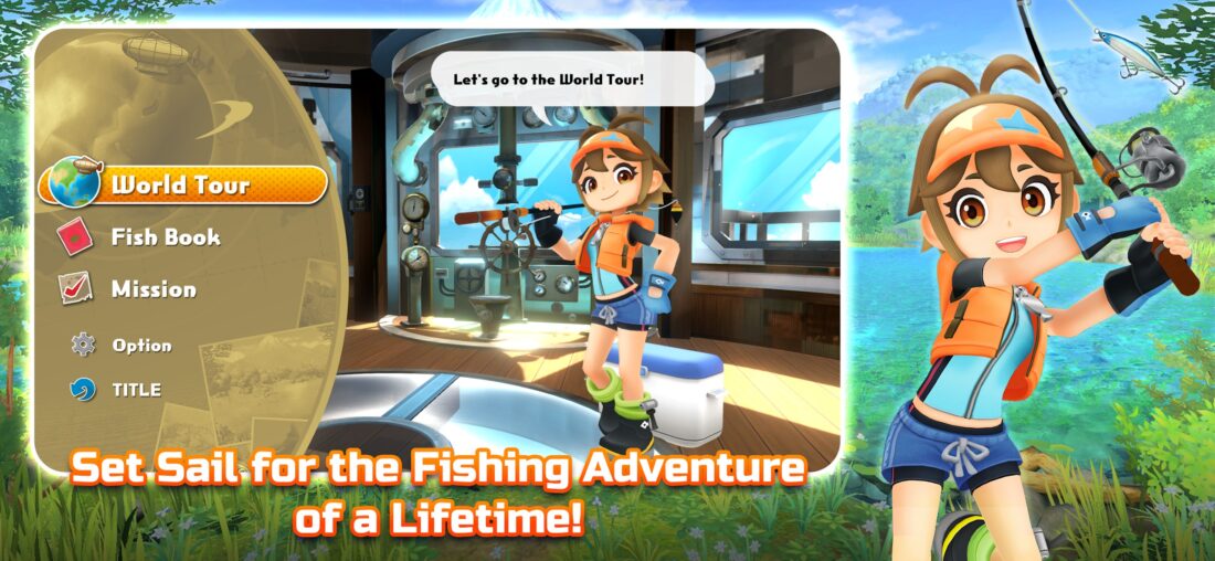 Hra Crunchyroll: Fishing Star WT
