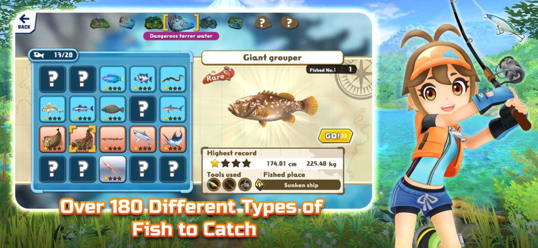 Hra Crunchyroll: Fishing Star WT
