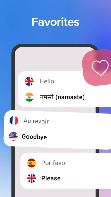 Mobilní aplikace Talk & Translate AI Translator
