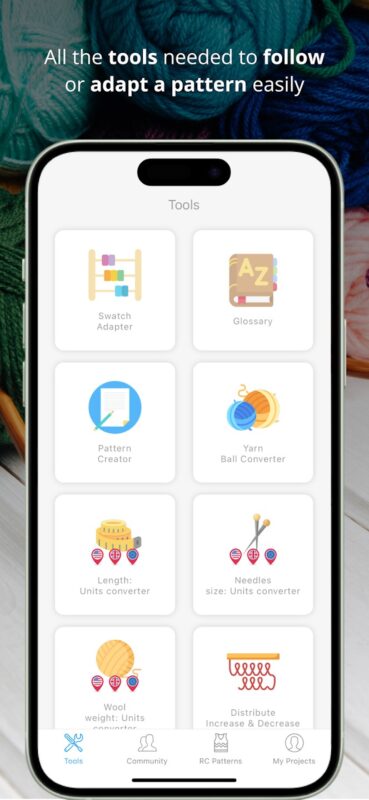 Aplikace na mobil My Row Counter