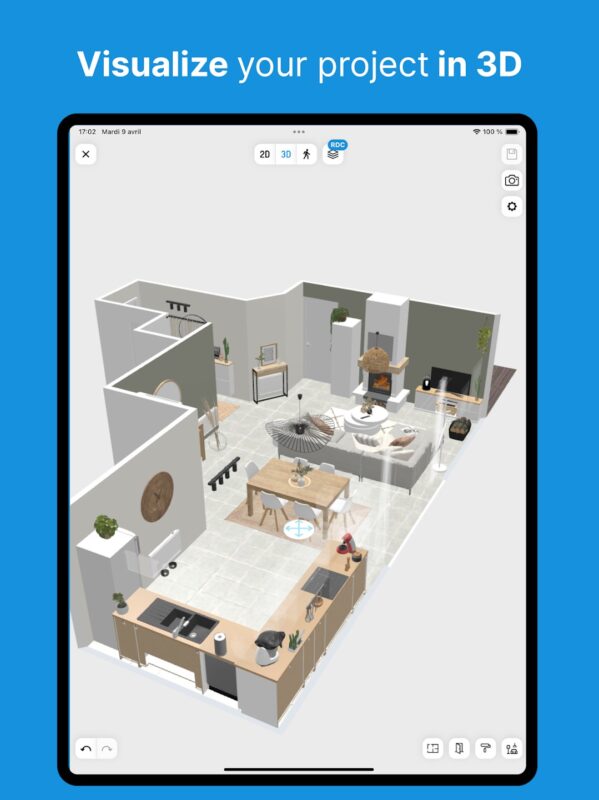 Mobilní aplikace HomeByMe