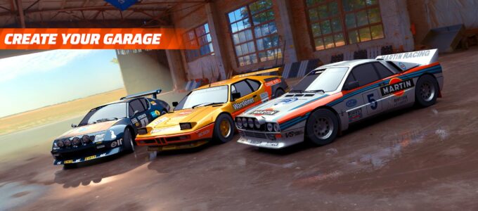 Hra na mobil Rally One