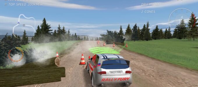 Hra na mobil Rally One