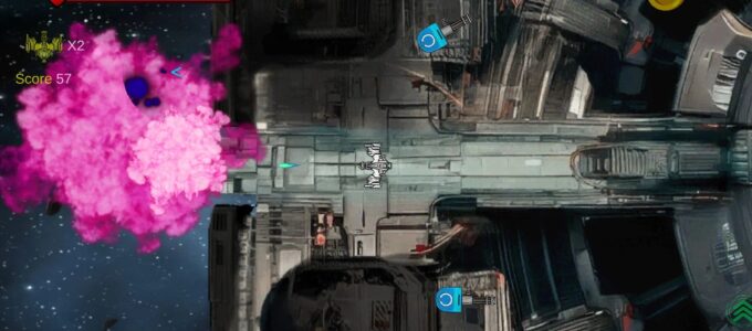 Astro Busters hra n mobil