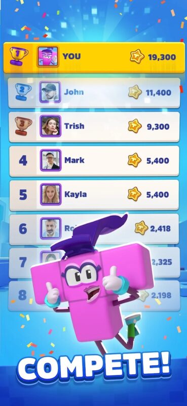 Mobilní hra Tetris Block Party