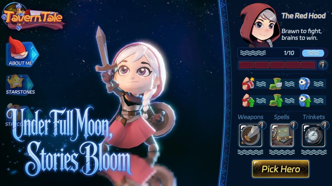 Mobilní hra Tavern Tale