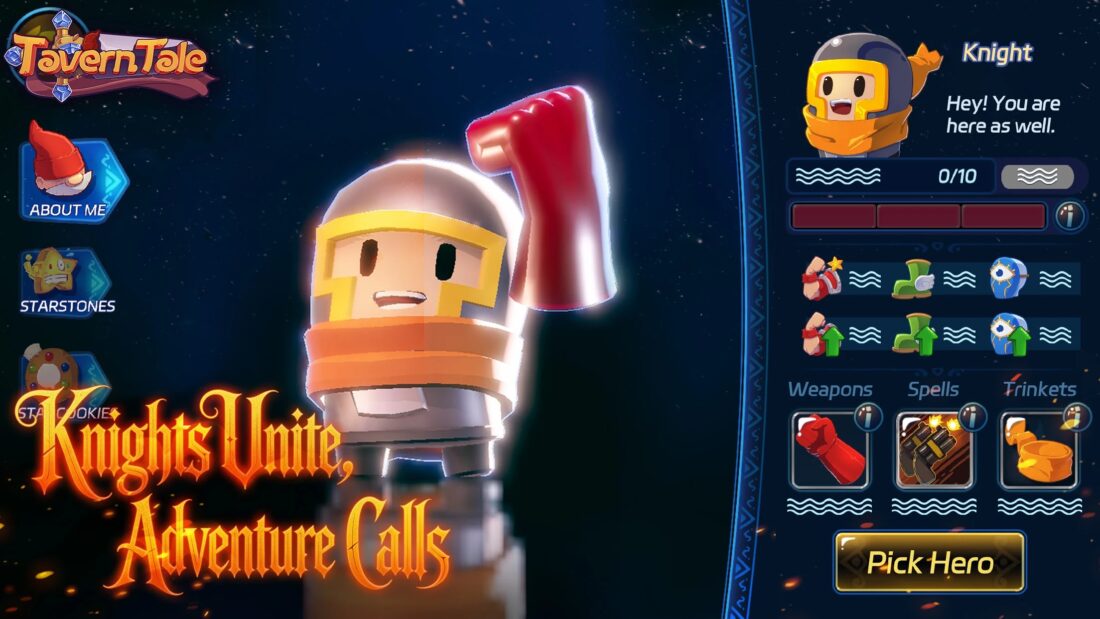 Mobilní hra Tavern Tale