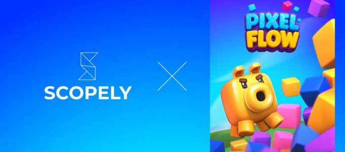 Hra na mobil Pixel Flow!