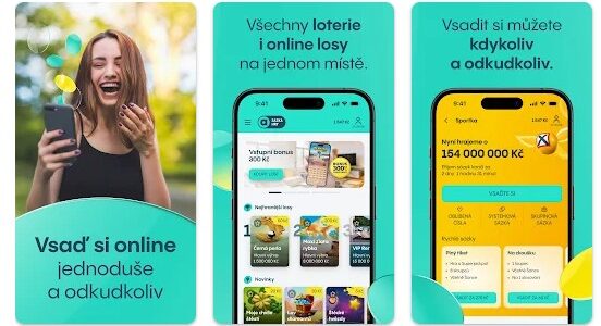 Mobilní aplikace Allwyn Online