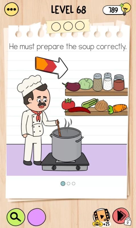 Mobilní hra Brain Test 5