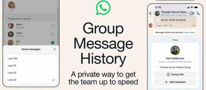 Whatsapp historie zpráv