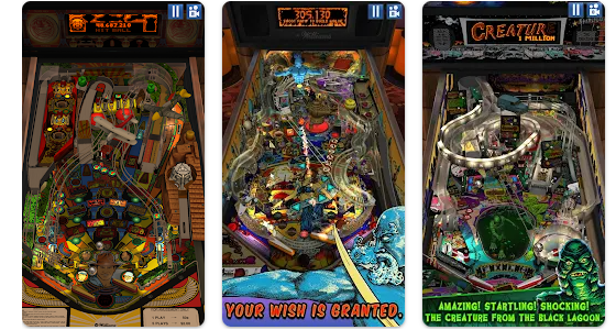 Mobilní hra Williams Pinball