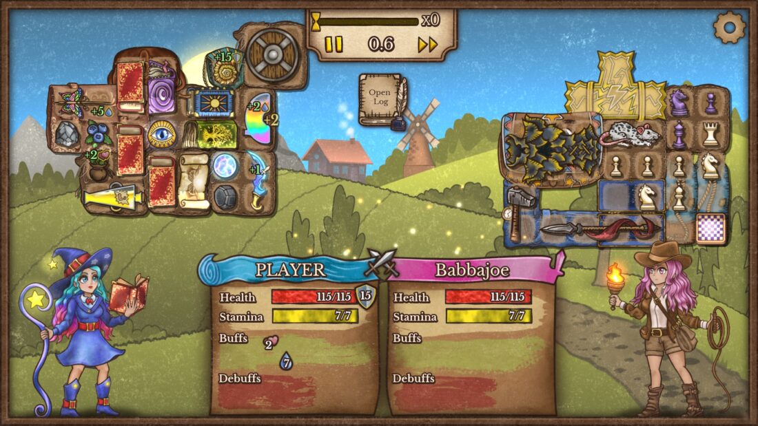 Mobilní hra Backpack Battles