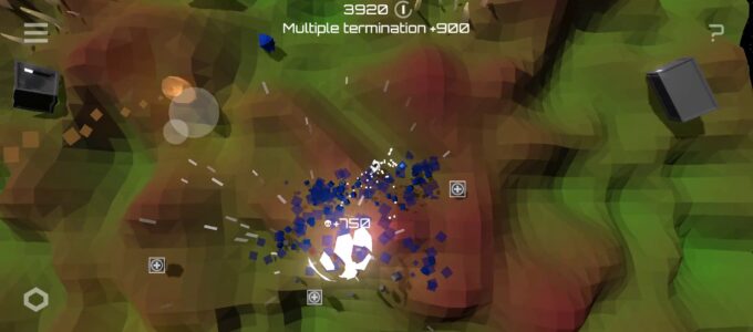 Mobilní hra Phobos Down