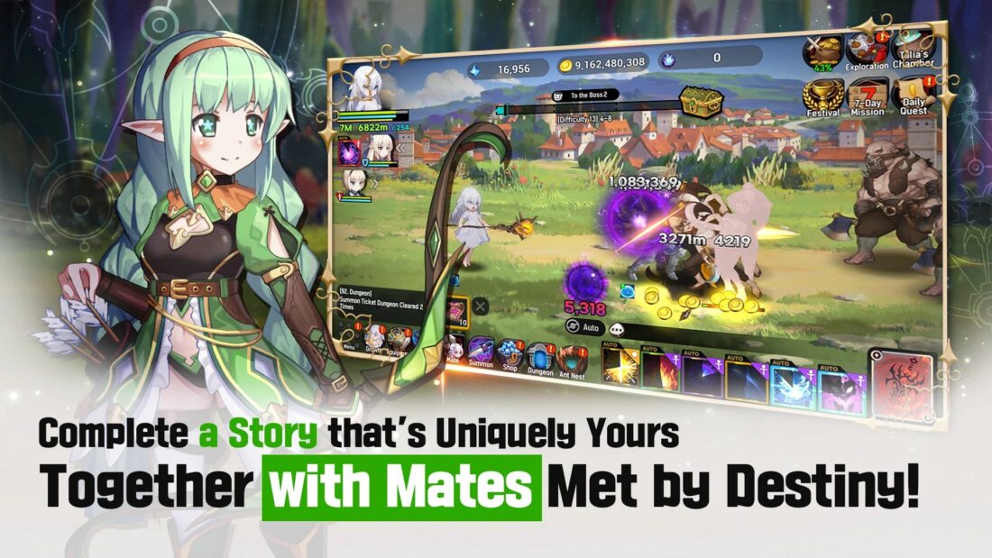 Mobilní hra Divine Edge