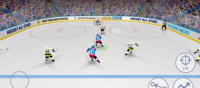 Mobilní hra Hockey All Stars 24