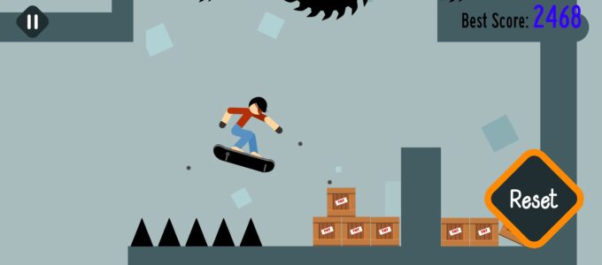 Hra na mobil Ragdoll Turbo Dismount