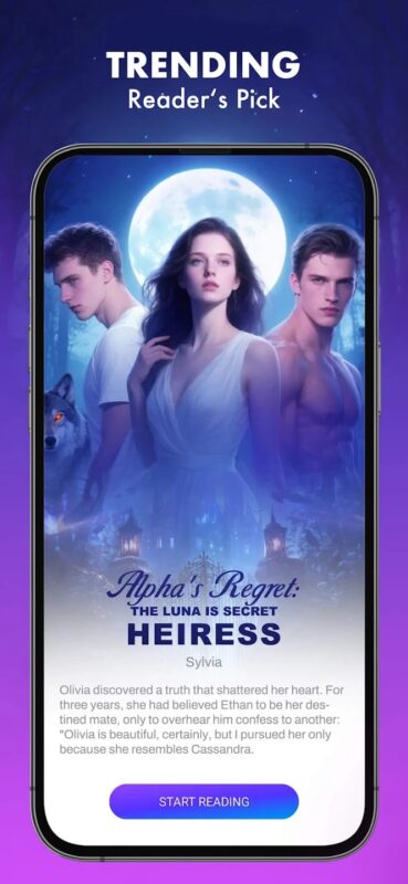 Mobilní aplikace Dreame-Read Romance Stories