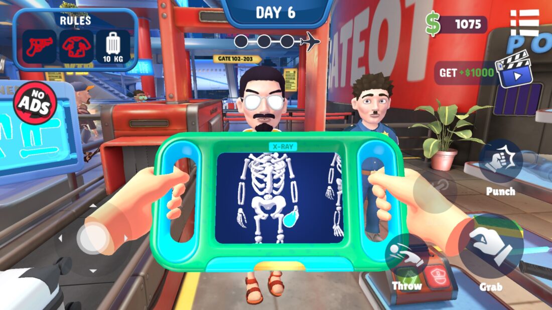 Hra na mobil I am airport security