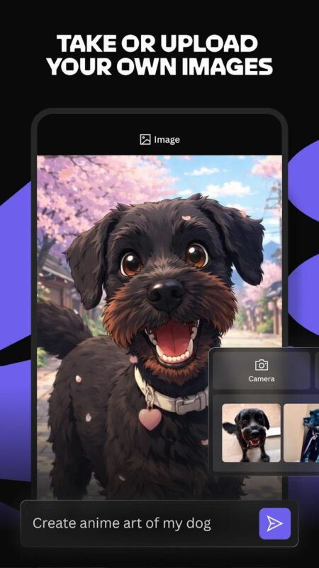 Mobilní aplikace Leonardo.AI: