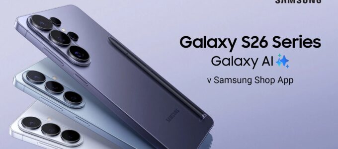 Aplikace Samsung Shop: Galaxy S26