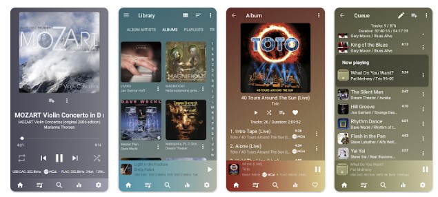 Aplikace USB Audio Player PRO
