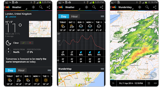 Aplikace Weather Forecast