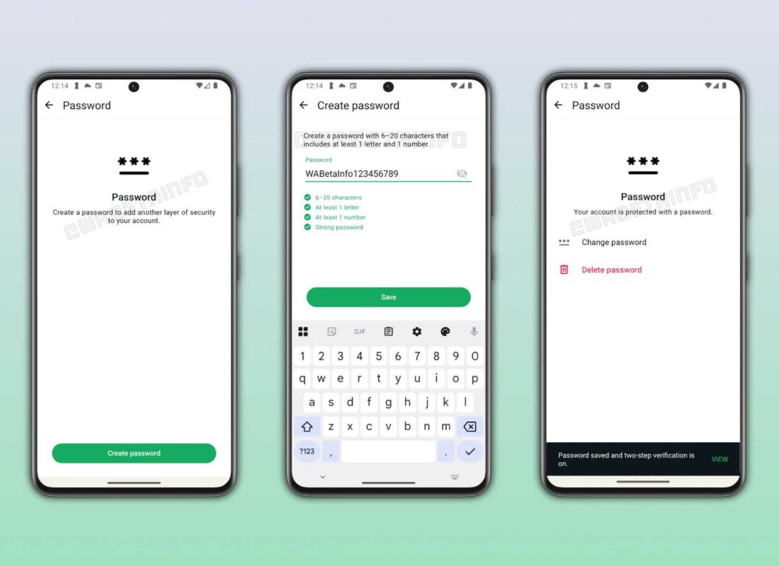 WhatsApp zabezpečení