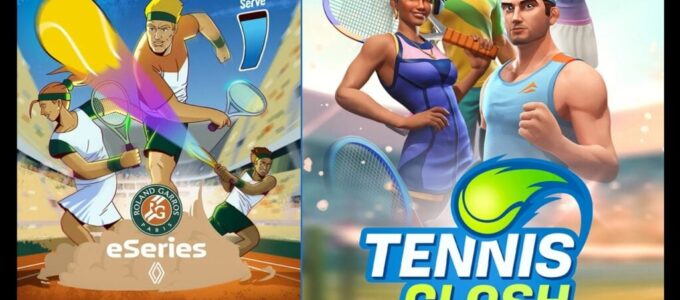 Mobilní hra Tennis Clash: Multiplayer Game