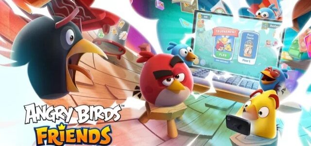 Hra na mobil Angry Birds Friends