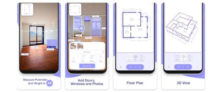 AR Plan 3D aplikace na mobil