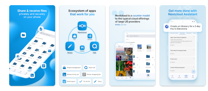Aplikace Nextcloud Android