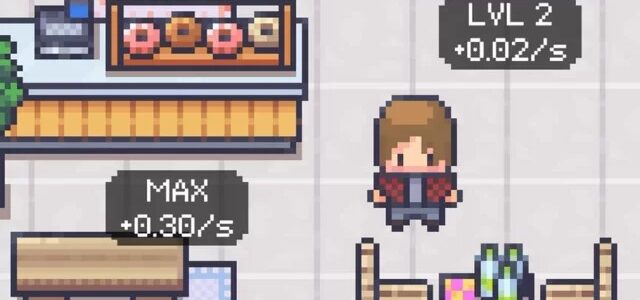 Hra na mobil Pixel Café