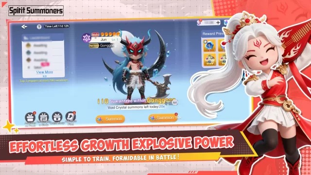 Hra na mobil Spirit Summoners
