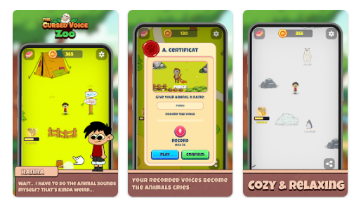 Hra na mobil The Cursed Voice Zoo
