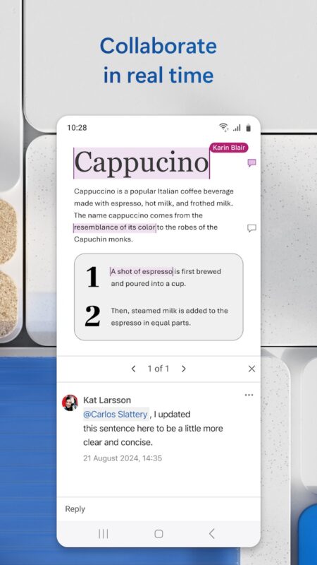 Mobilní aplikace Microsoft Word