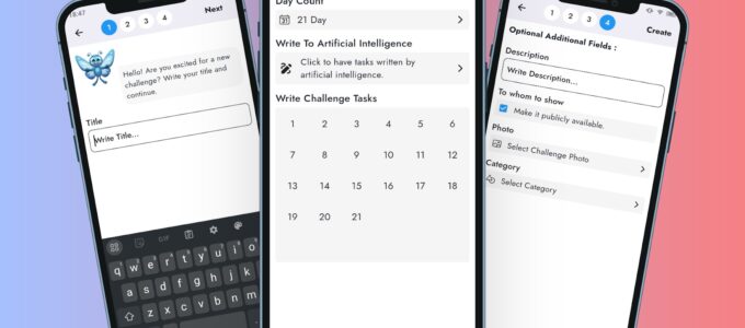 Aplikace Wipepp - Habit Tracking