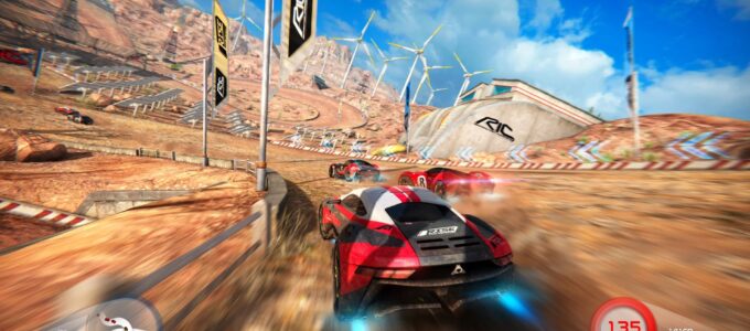 Mobilní hra Rise: Race The Future