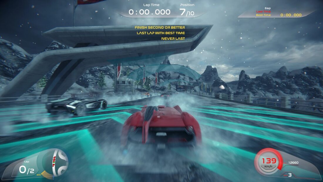 Mobilní hra Rise: Race The Future