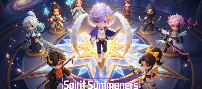 Hra na mobil Spirit Summoners