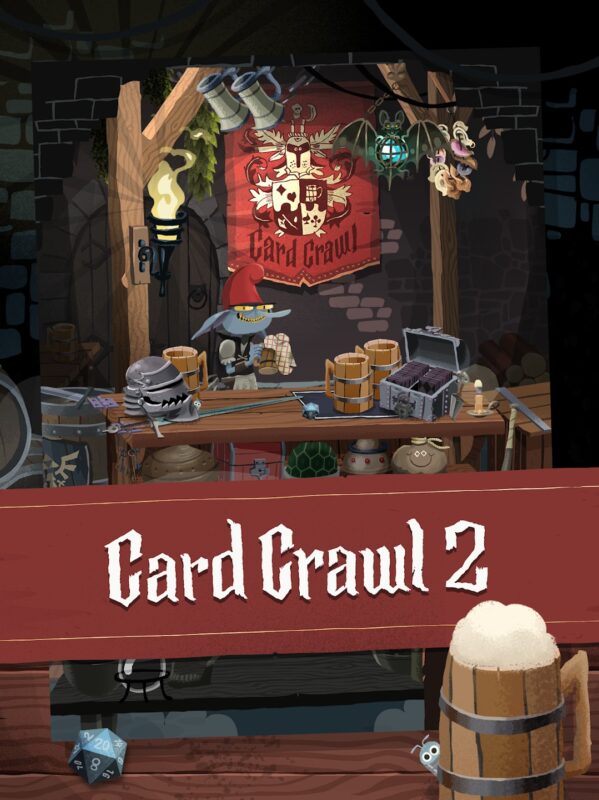 Hra na mobil Card Crawl 2

