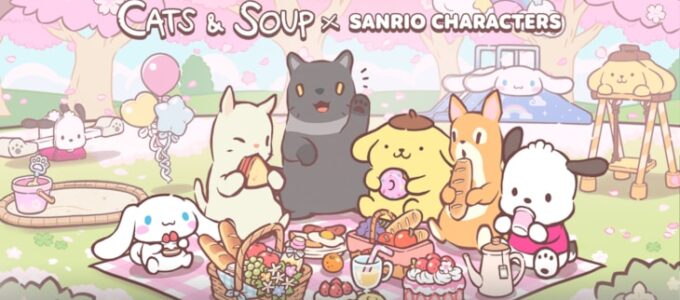 Mobilní hra Cats Soup