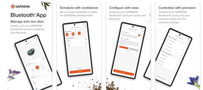 Aplikace GARDENA Bluetooth