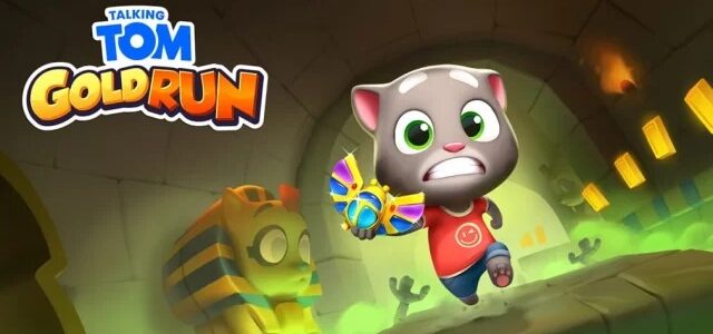 Hra Talking Tom Gold Run