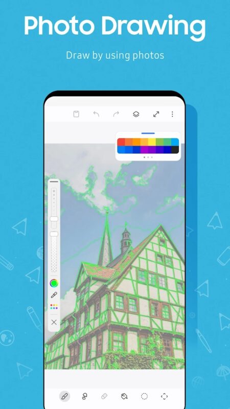 Mobilní aplikace PENUP – Drawing-sharing SNS