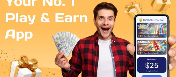 Aplikace BESTPLAY Play to earn & donate