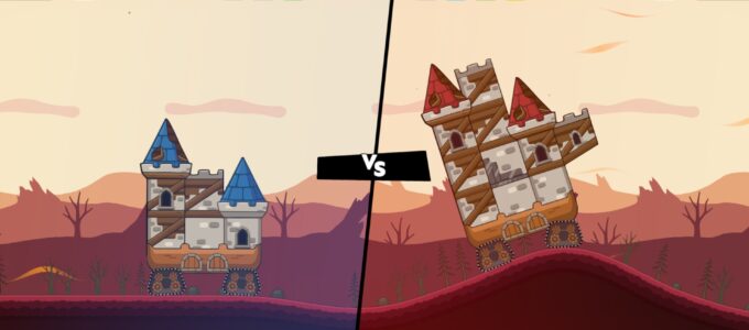 Hra na mobil Castle Clashers!