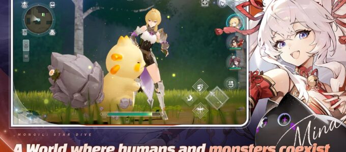 Hra MONGIL: STAR DIVE