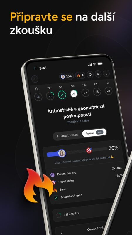 Aplikace Astra AI: Příprava na zkoušky